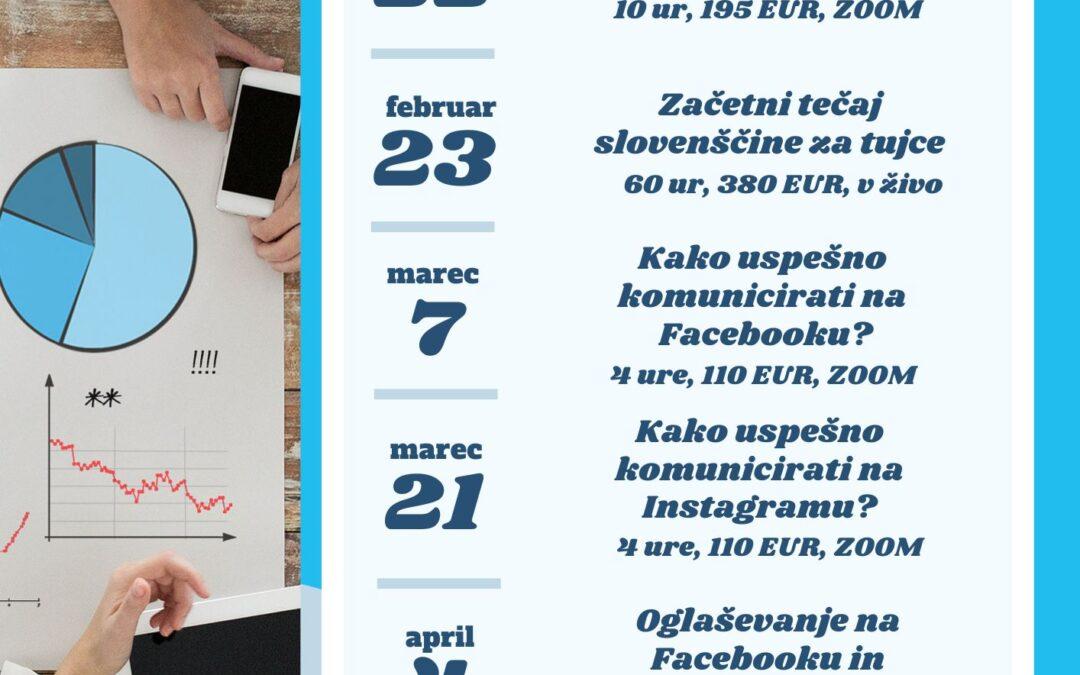 Poskrbite za znanje svojih zaposlenih – aktualni tečaji za podjetja