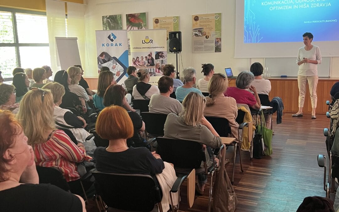 Zaupanje, optimizem in hiša zdravja s Sanelo Peresciutti