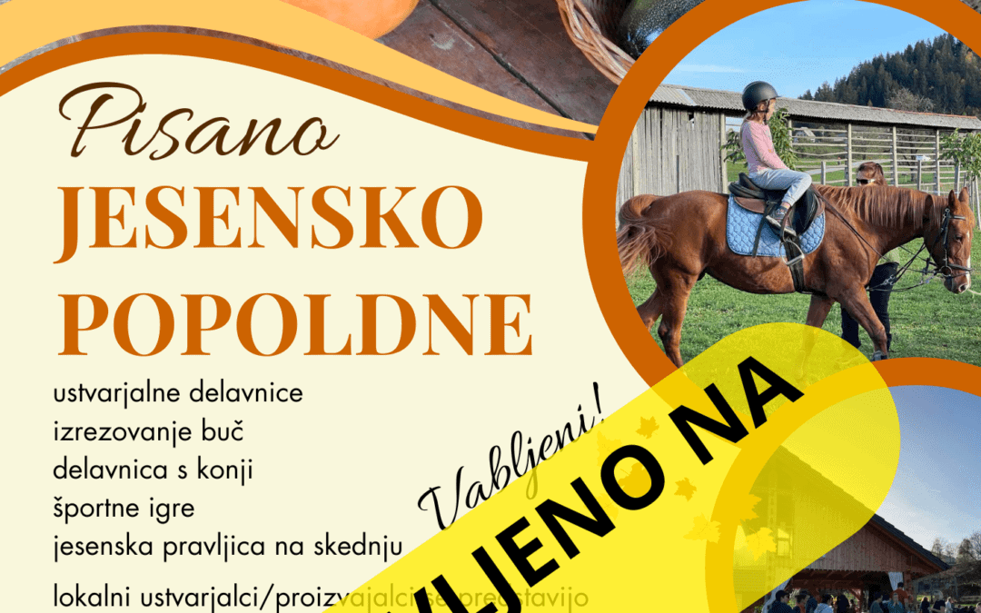 Pisano jesensko popoldne