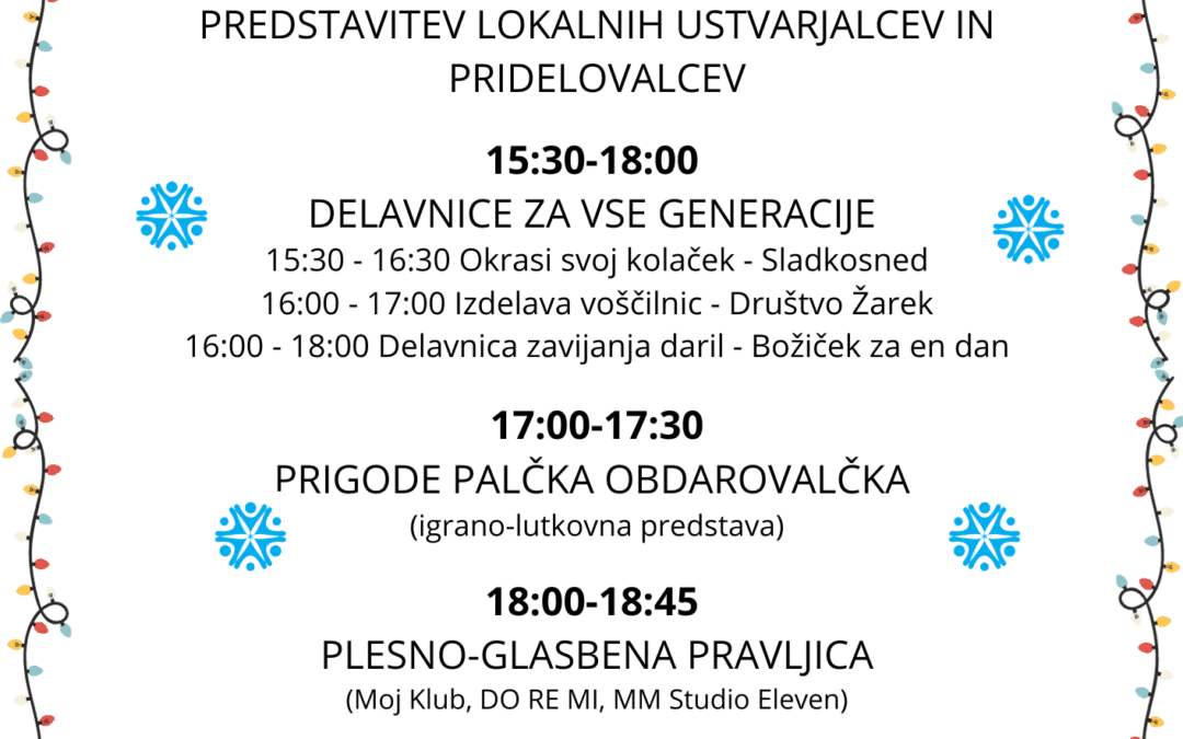 Praznični bazar na Bledu