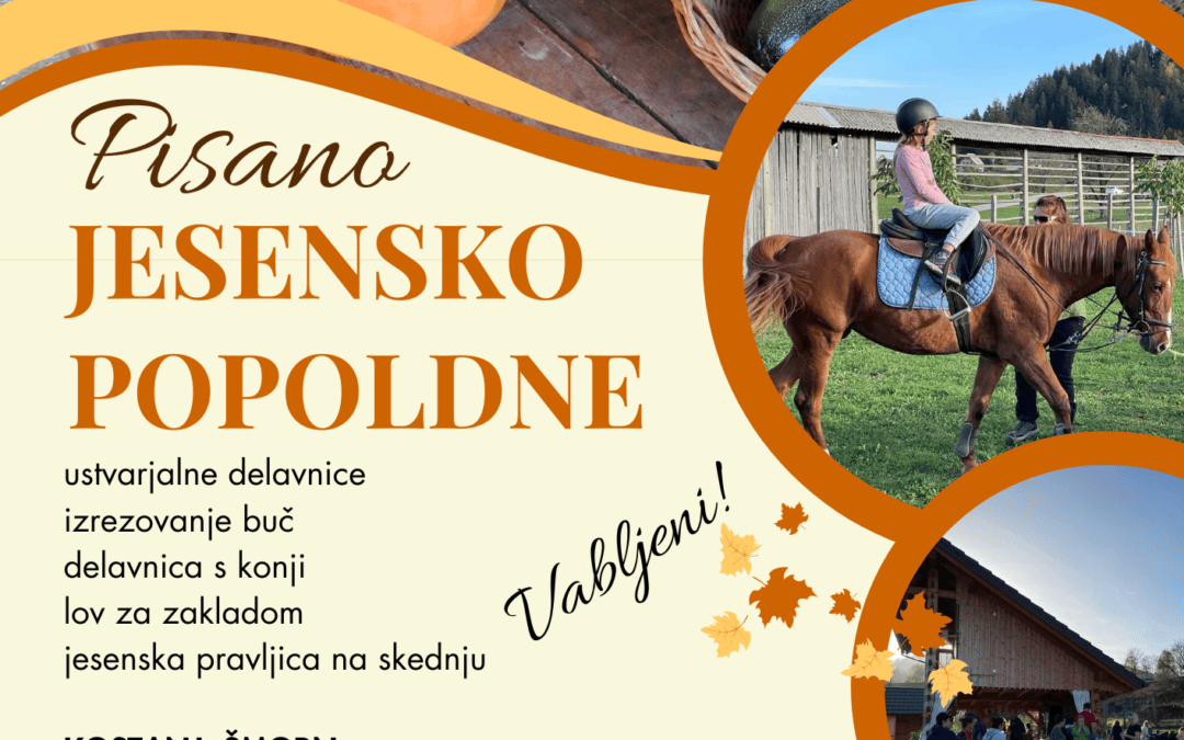 Pisano jesensko popoldne