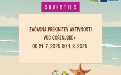 Začasna prekinitev aktivnosti VGC+