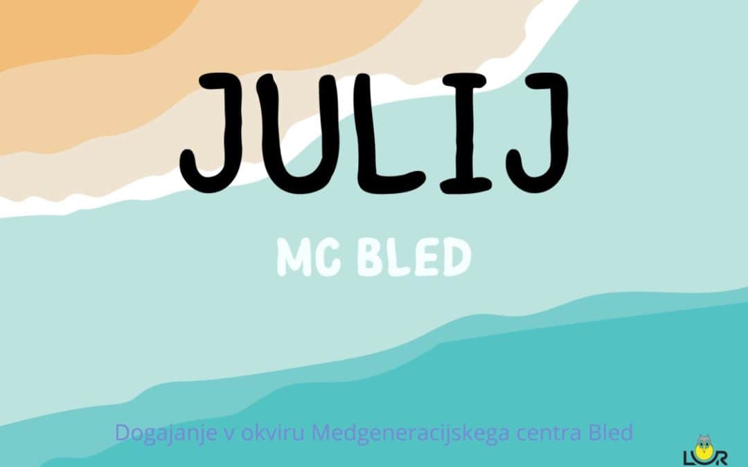 Napovednik MC Bled #julij
